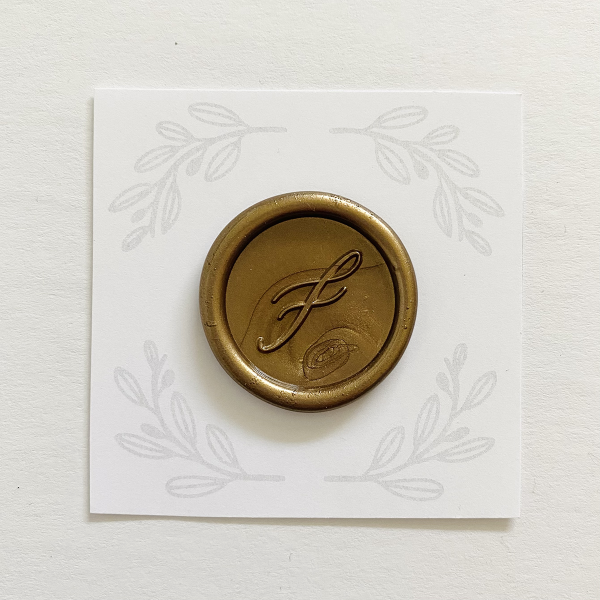 Initial Calligraphy Wax Seal Stamps (A-Z)