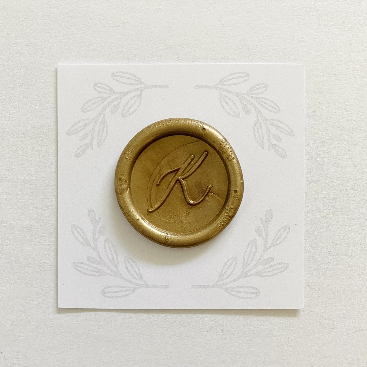 Initial Calligraphy Wax Seal Stamps (A-Z)