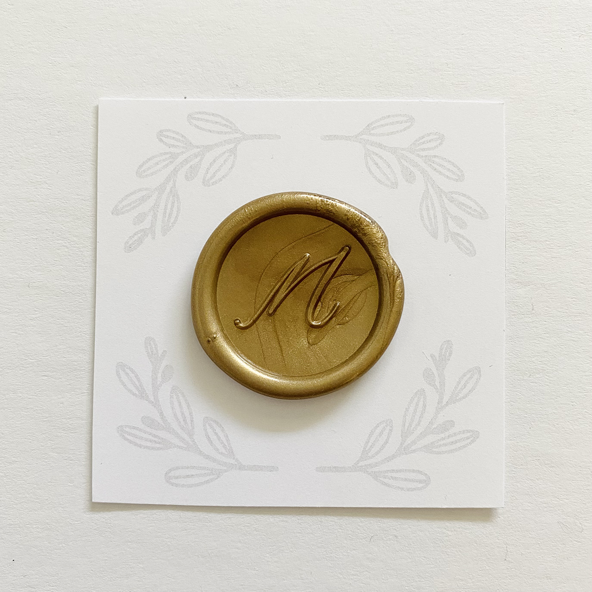 Initial Calligraphy Wax Seal Stamps (A-Z)