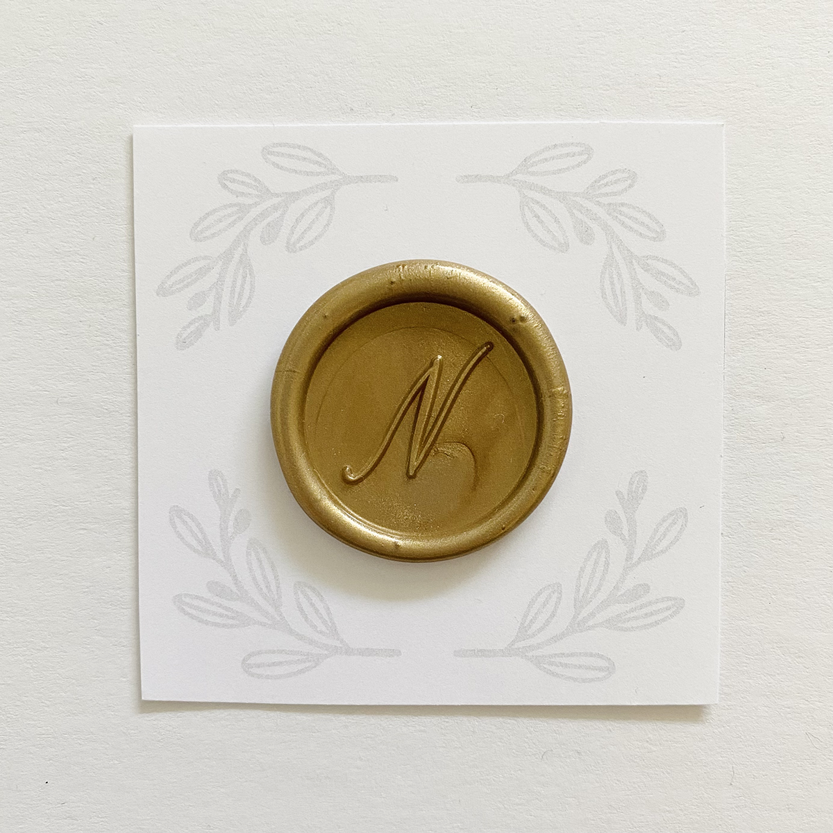 Initial Calligraphy Wax Seal Stamps (A-Z)