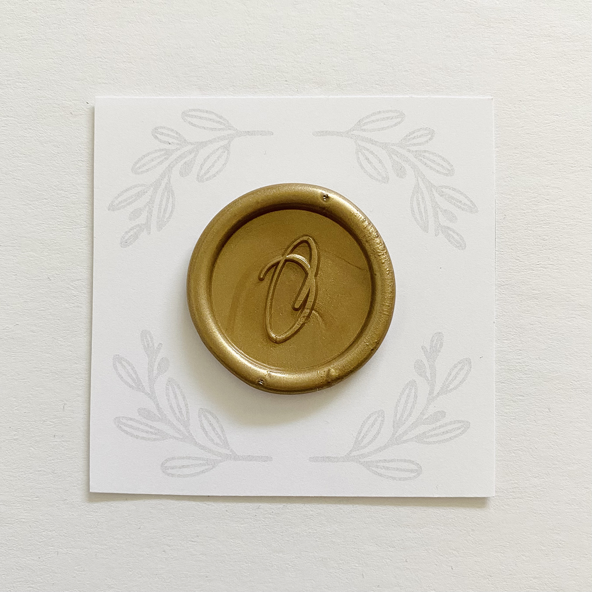 Initial Calligraphy Wax Seal Stamps (A-Z)