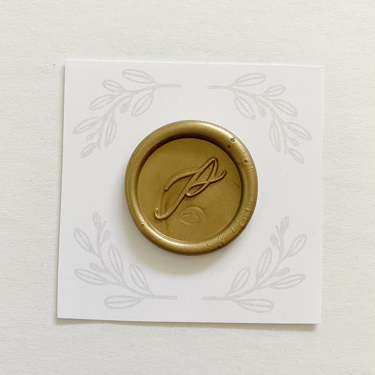 Initial Calligraphy Wax Seal Stamps (A-Z)