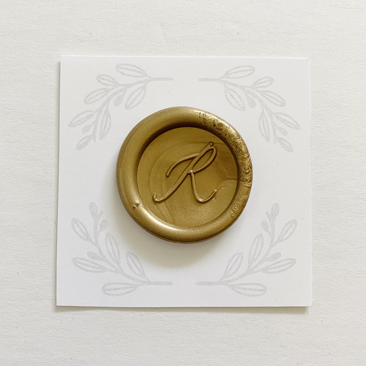 Initial Calligraphy Wax Seal Stamps (A-Z)