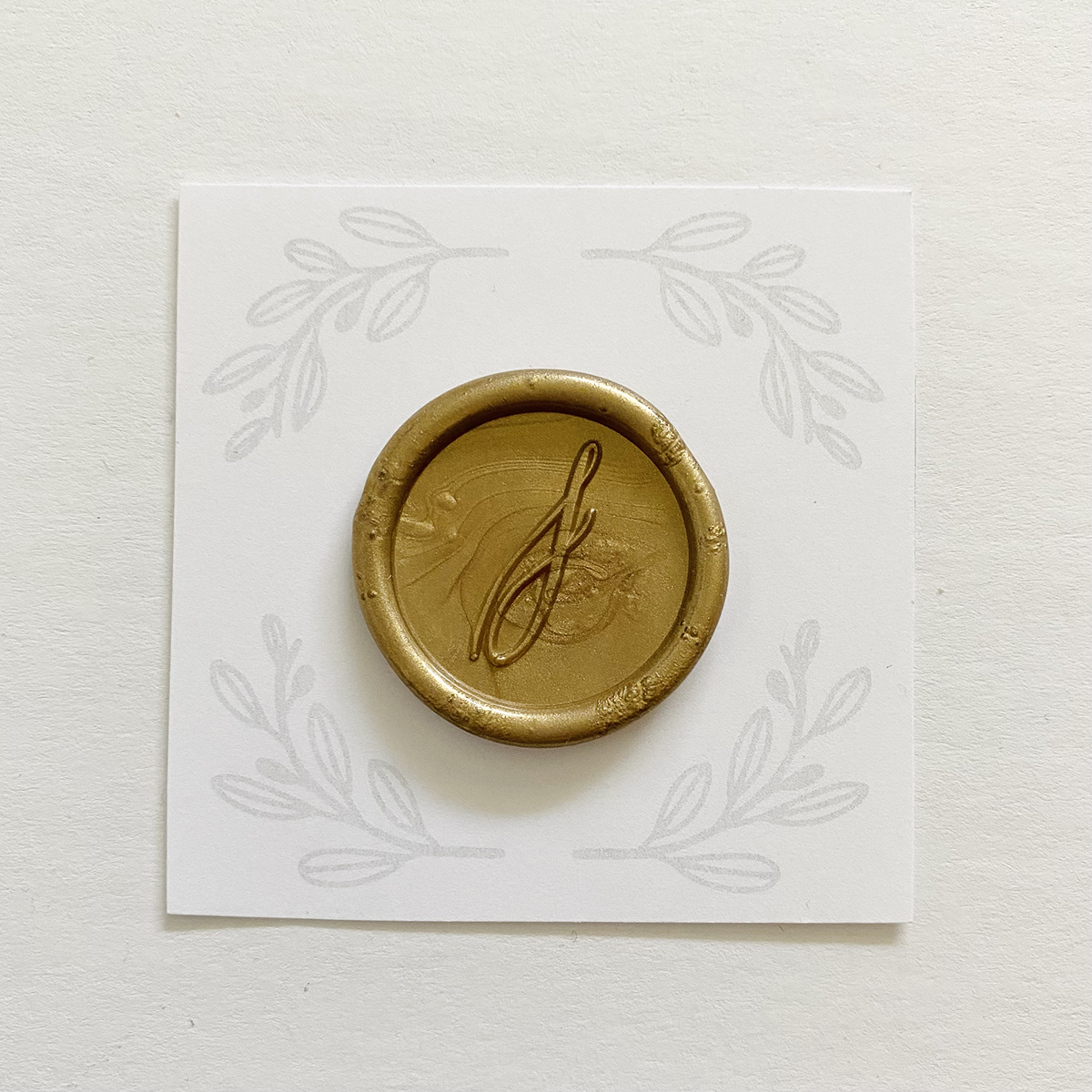 Initial Calligraphy Wax Seal Stamps (A-Z)
