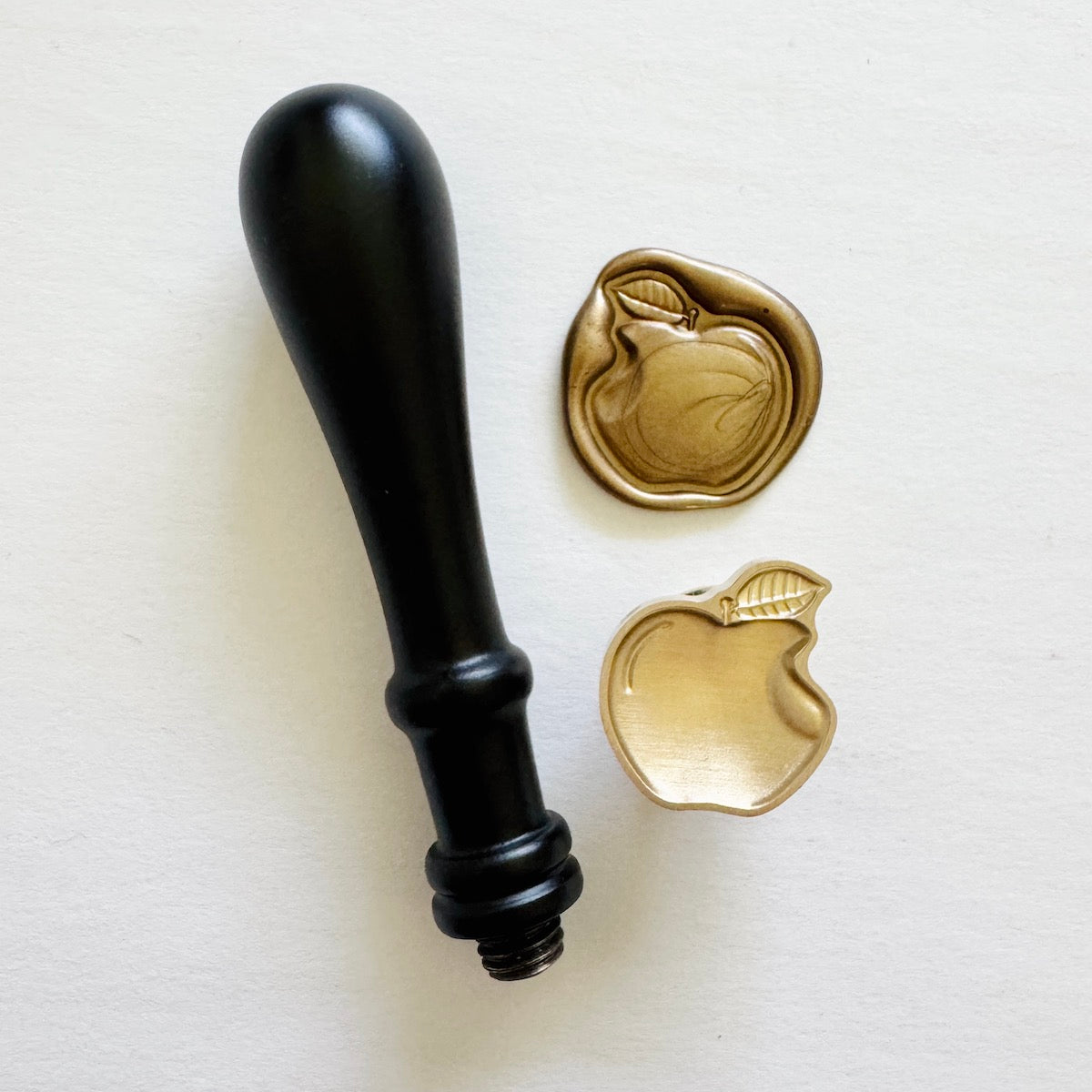 Apple Wax Stamp 3-D