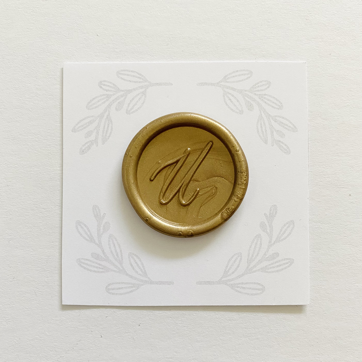 Initial Calligraphy Wax Seal Stamps (A-Z)