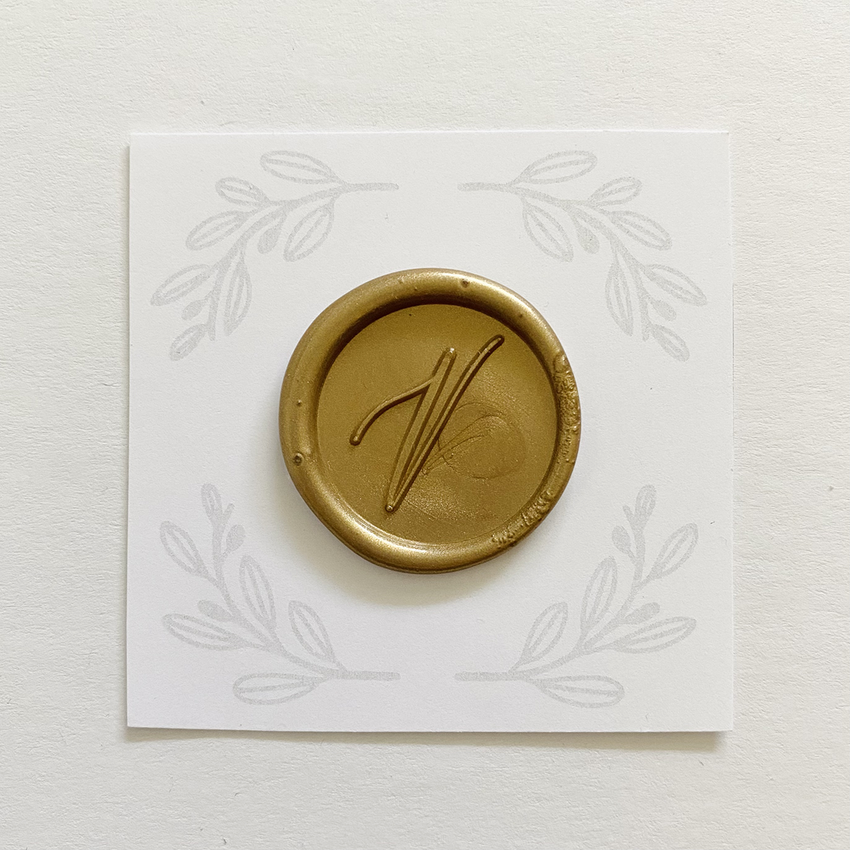 Initial Calligraphy Wax Seal Stamps (A-Z)