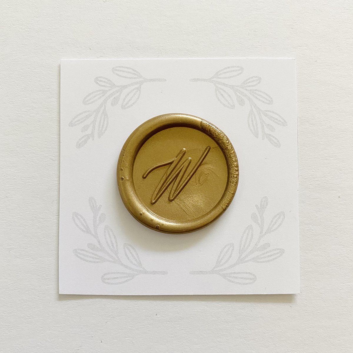Initial Calligraphy Wax Seal Stamps (A-Z)