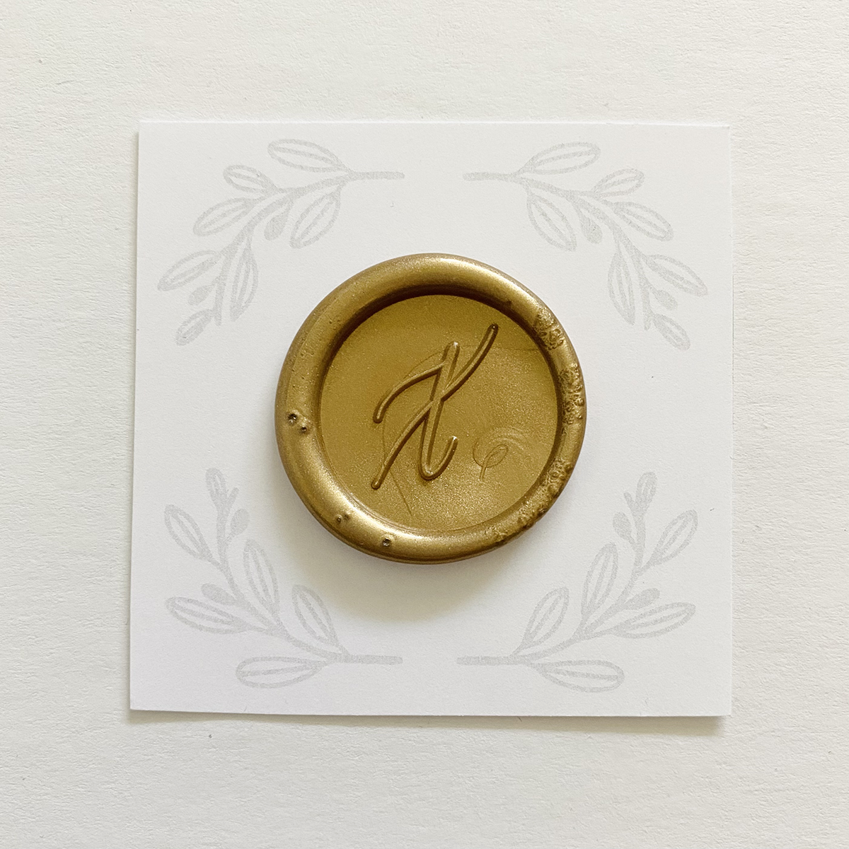 Initial Calligraphy Wax Seal Stamps (A-Z)