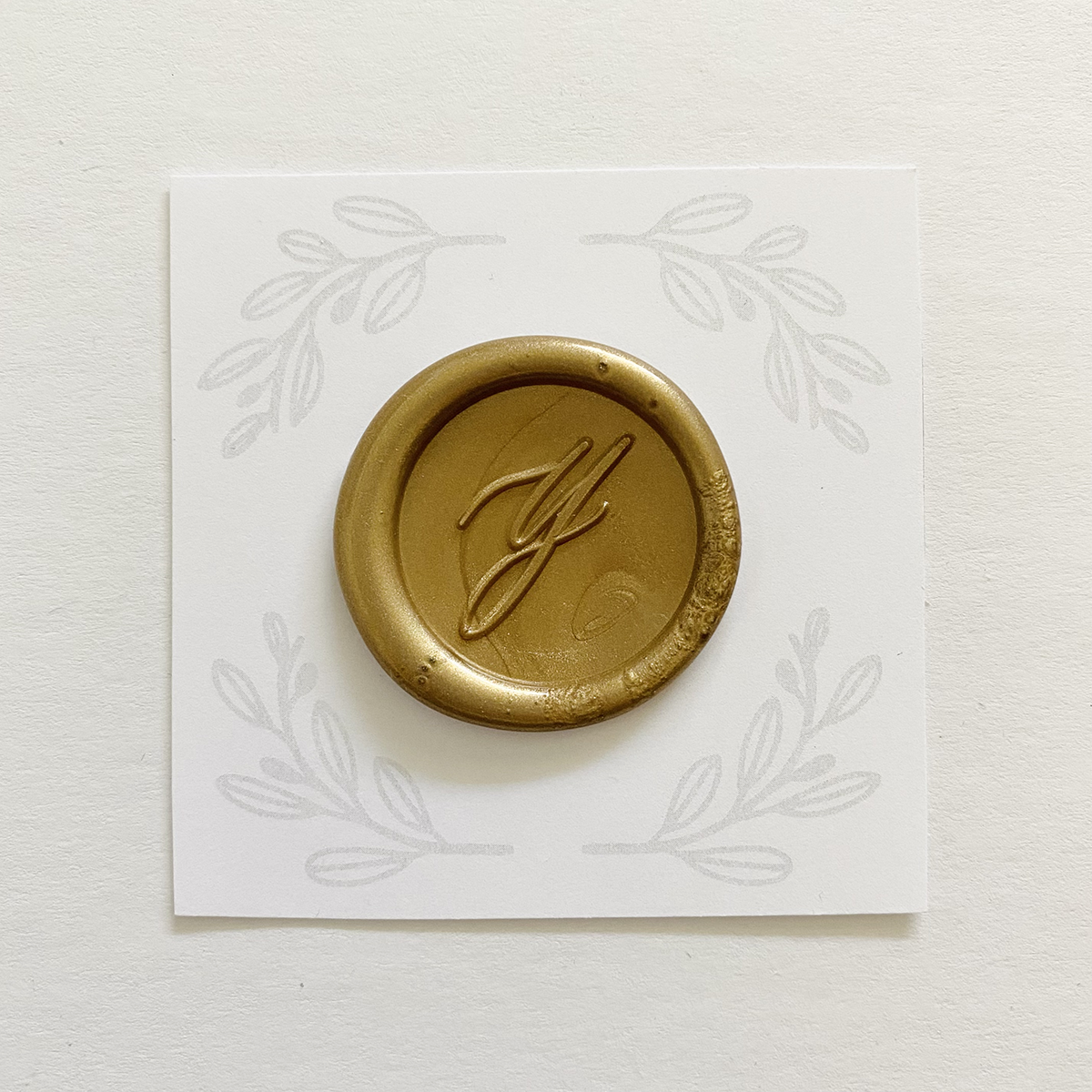 Initial Calligraphy Wax Seal Stamps (A-Z)