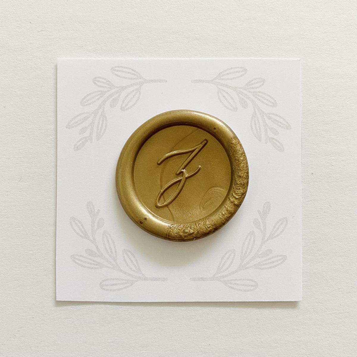 Initial Calligraphy Wax Seal Stamps (A-Z)