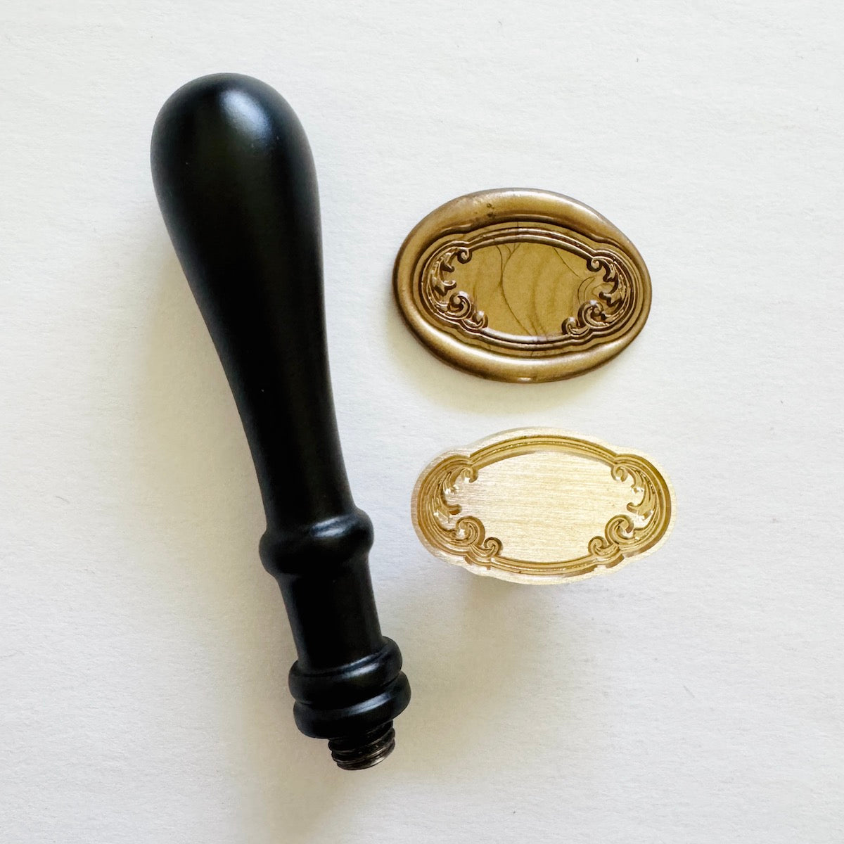 Oval Frame No. 9 Wax Stamp