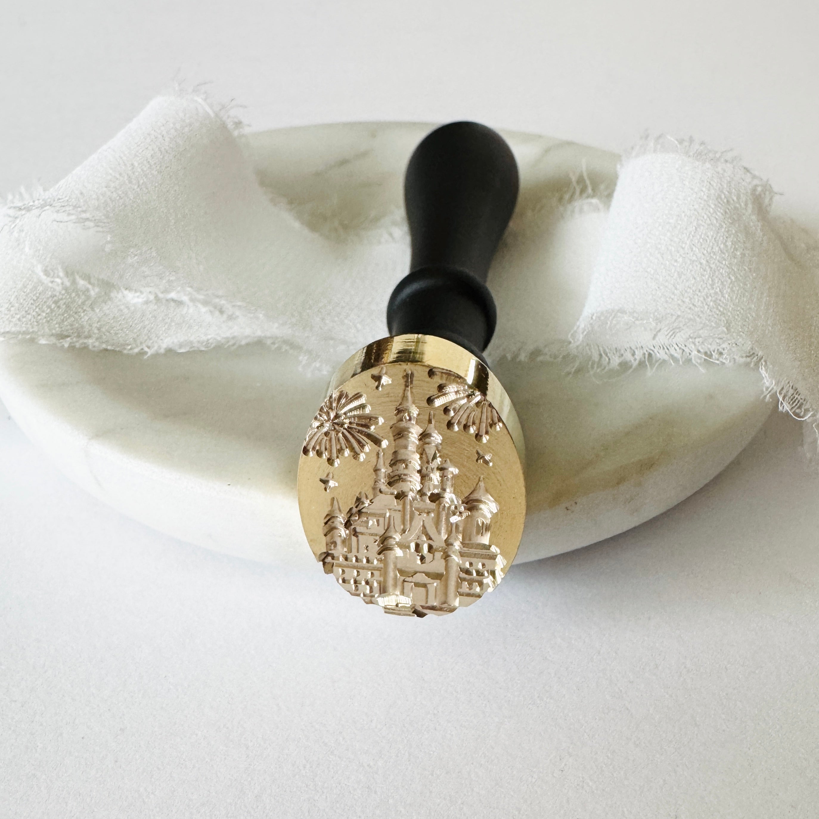 Enchanted Kingdom Oval Wax Stamp 3-D