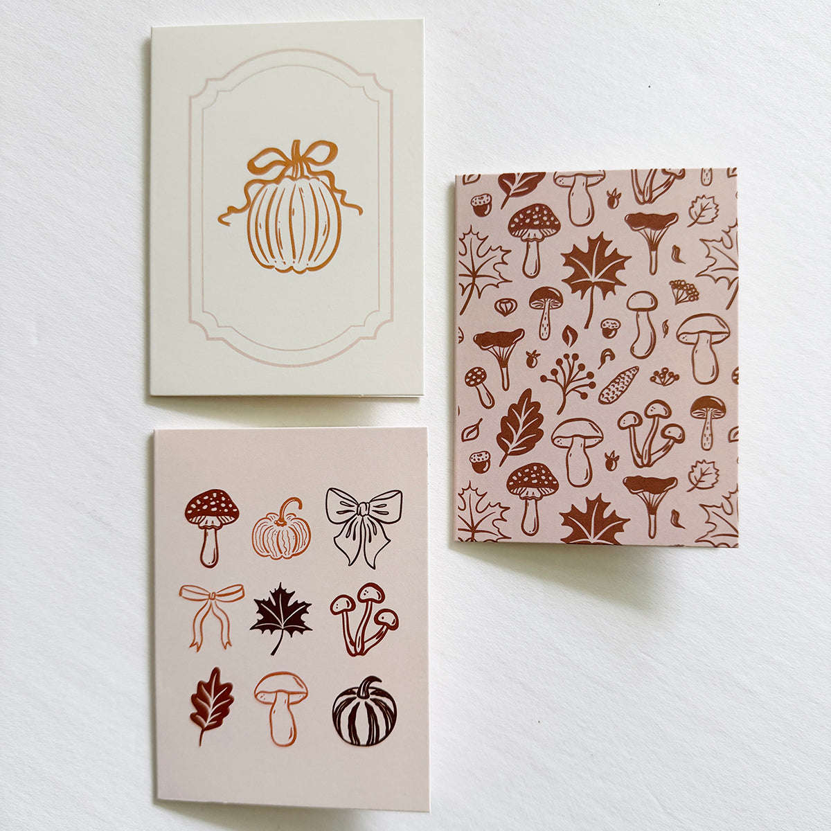 Fall Greeting Card Set