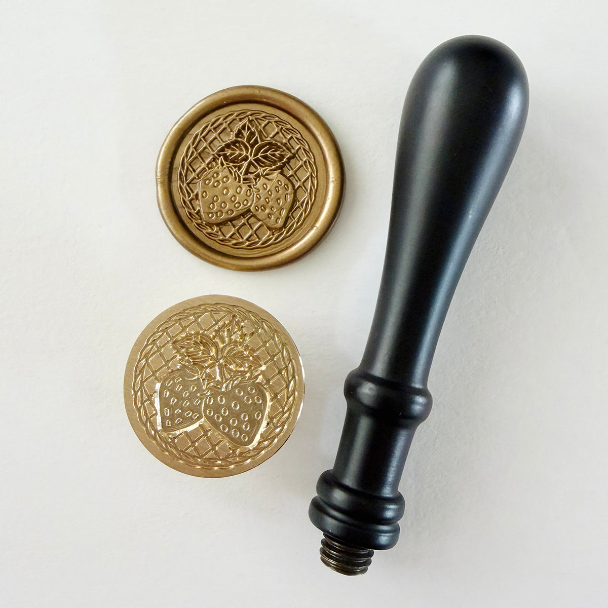 Strawberry Lace Wax Seal Stamp