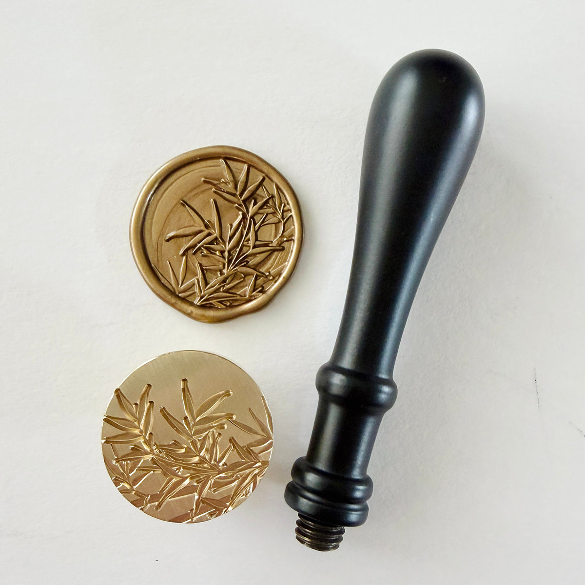Botanical Garden Wax Seal Stamp (3D)