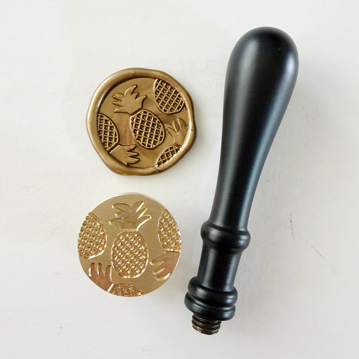 Piña Colada Pineapples Wax Seal Stamp