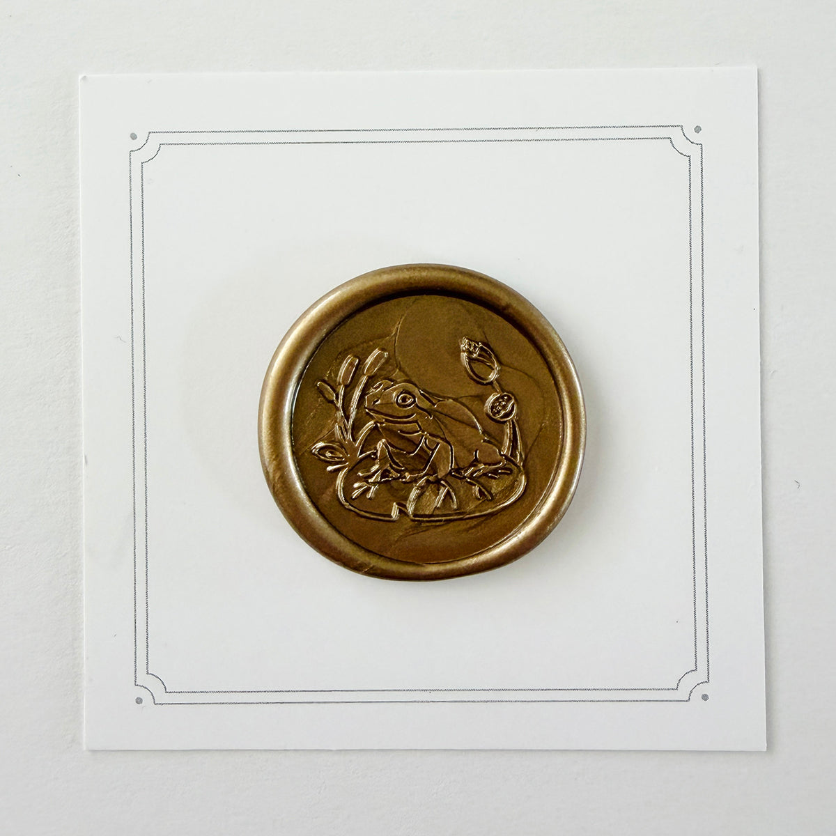 Frog Wax Seal Stamp