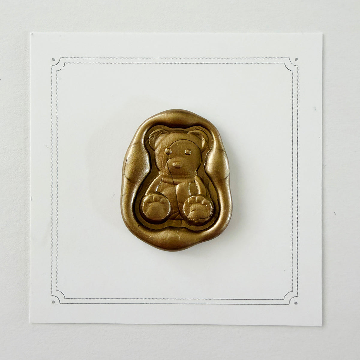 Gummy Bear Wax Seal Stamp 3-D