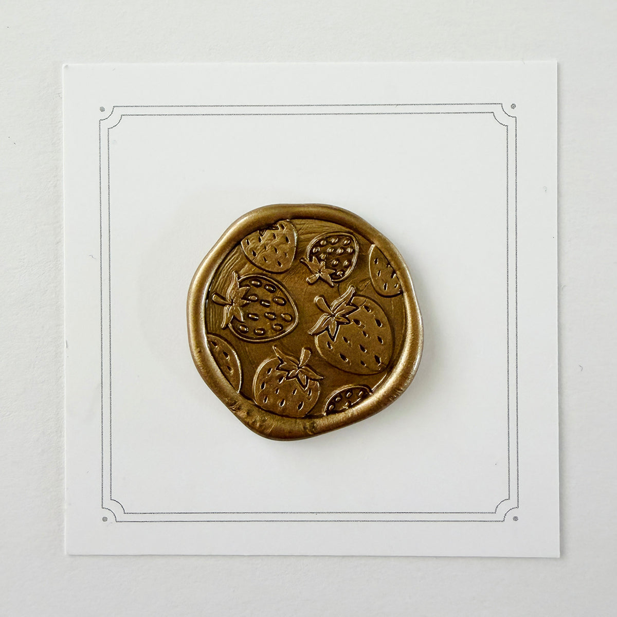 Strawberry Wax Seal Stamp Set (Set of 3)