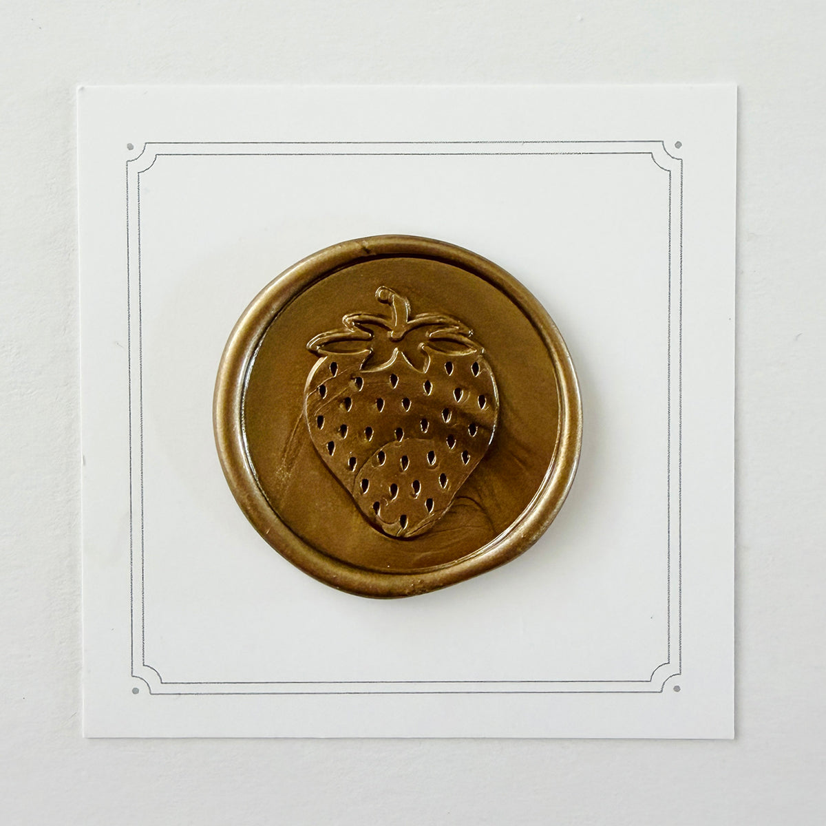 Wild Strawberry Wax Seal Stamp
