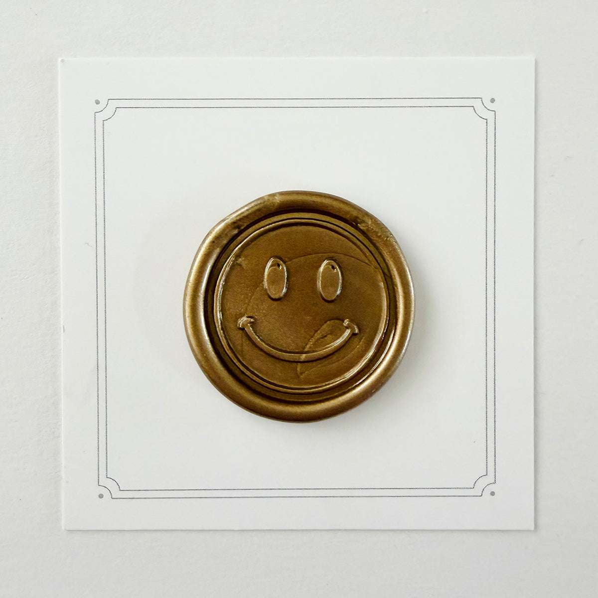 Smiley Face Wax Seal Stamp