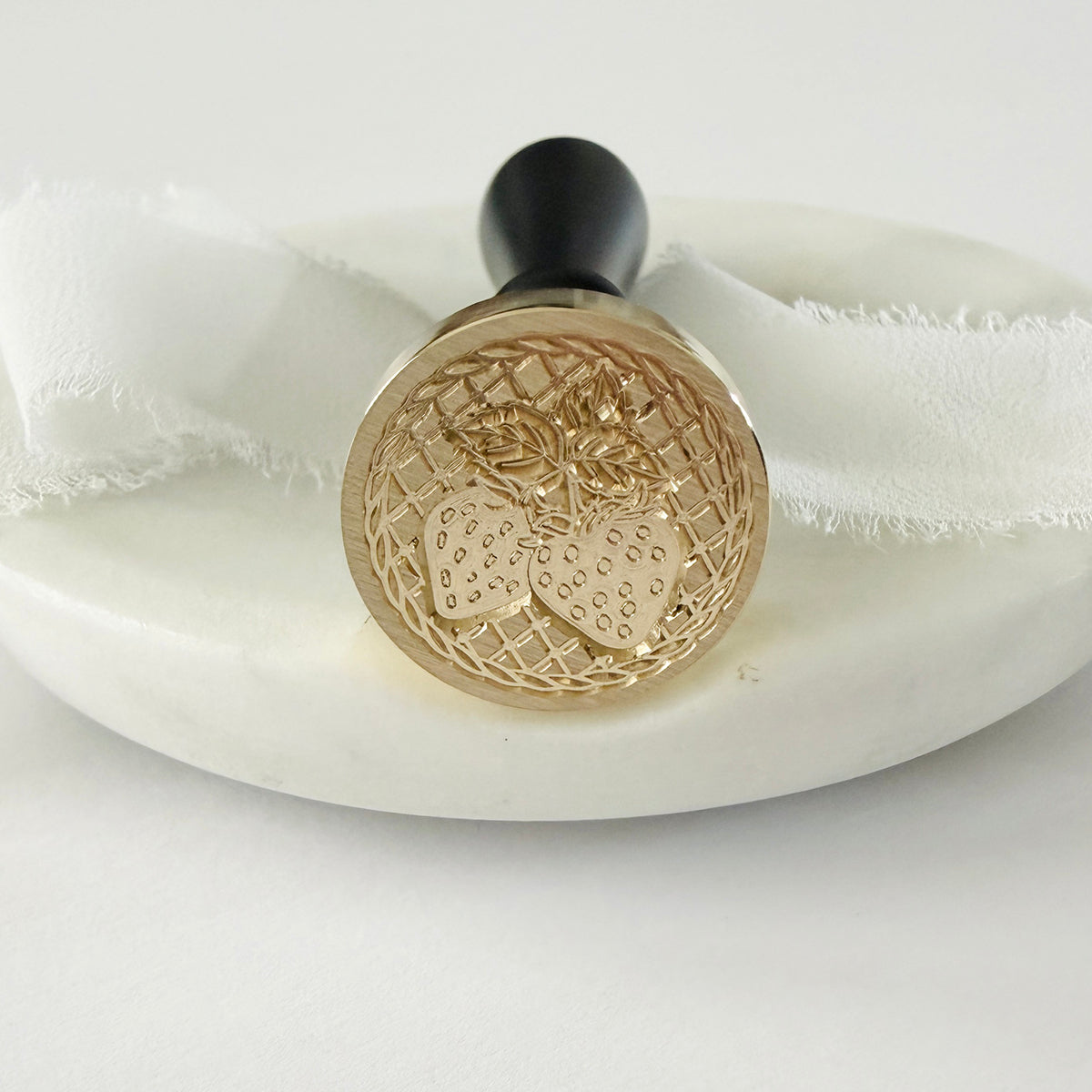 Strawberry Lace Wax Seal Stamp