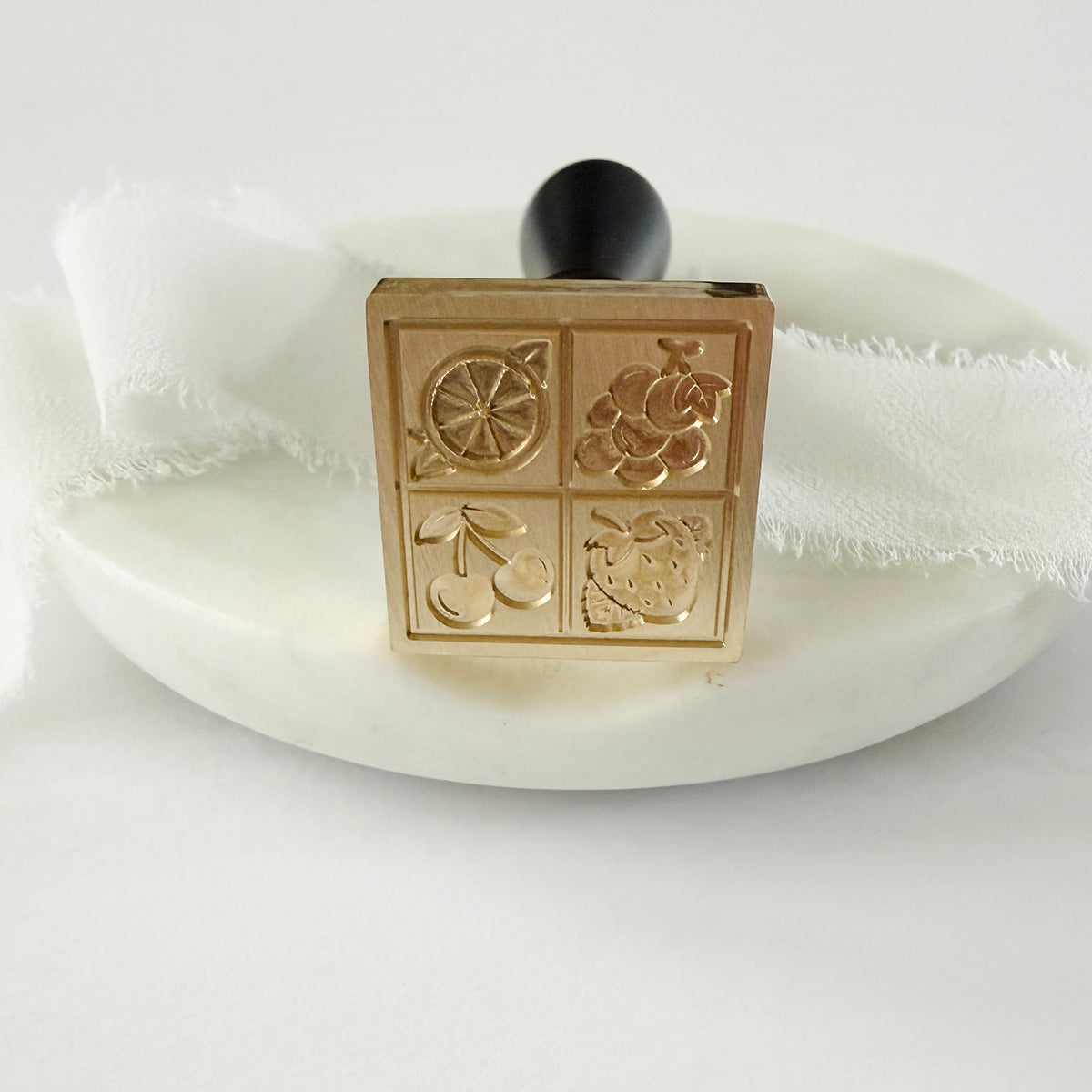 Fruit Grid Wax Seal Stamp