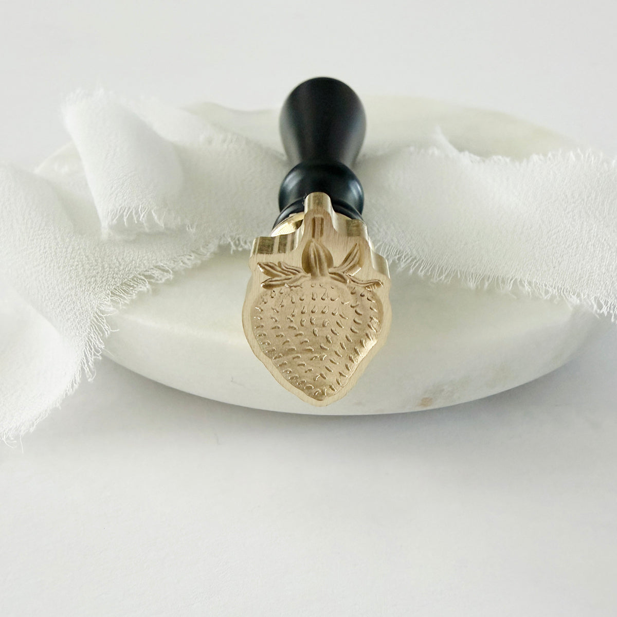 Summer Strawberry Wax Seal Stamp 3-D