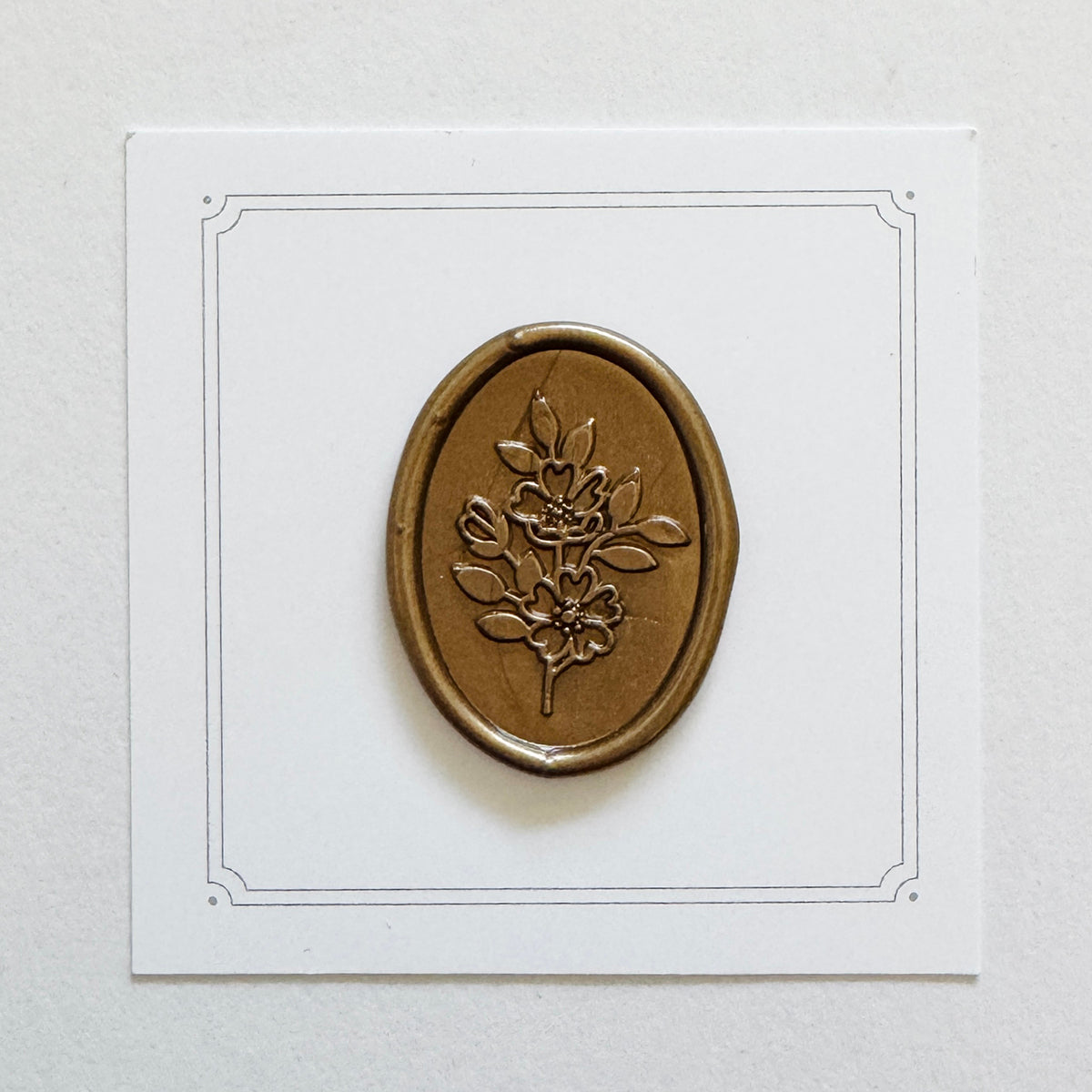 Elizabeth Bennet Oval Wax Stamp