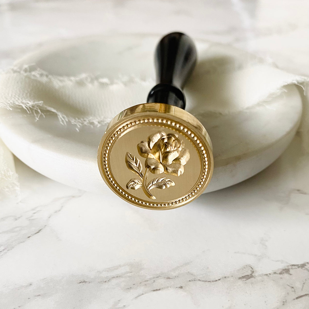 Rose Wax Stamp (3-D)