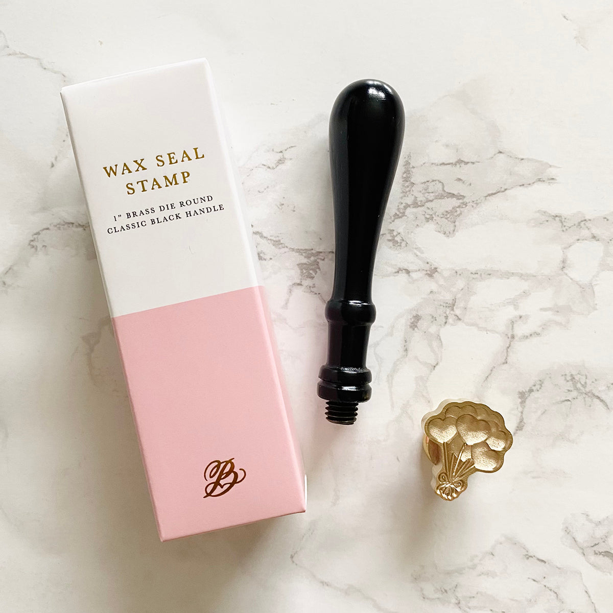 Heart Balloons Wax Seal Stamp 3-D