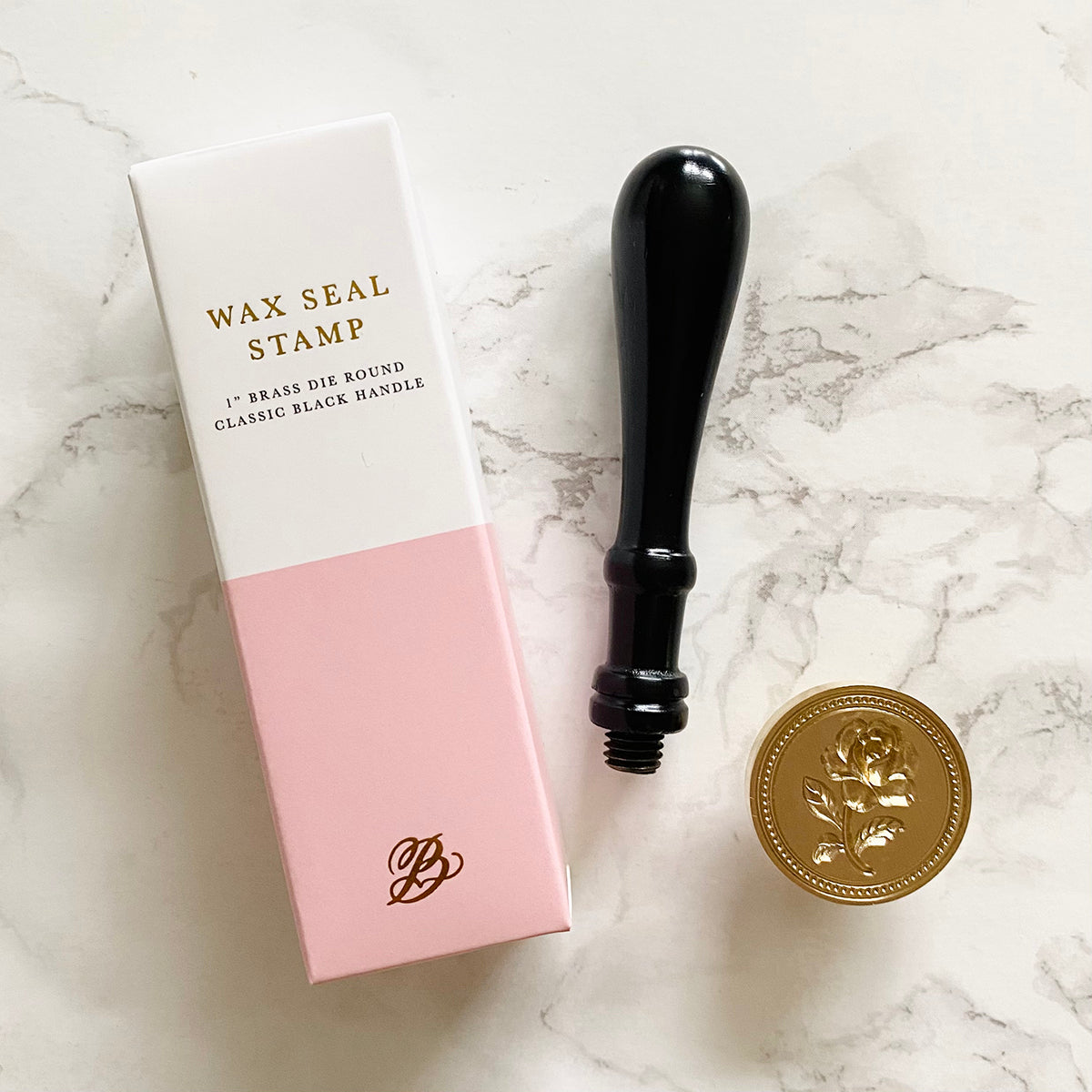 Rose Wax Stamp (3-D)
