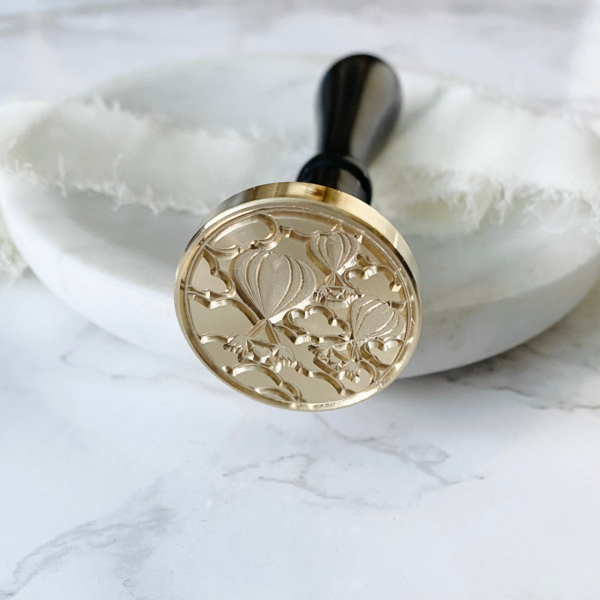 Lovely Hot Air Balloons Wax Seal Stamp