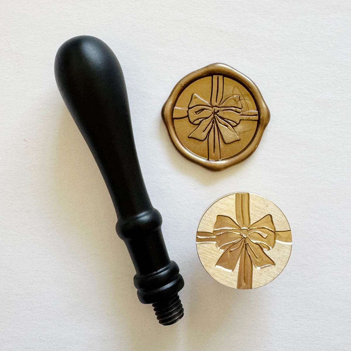 Elegant Bow Wax Stamp