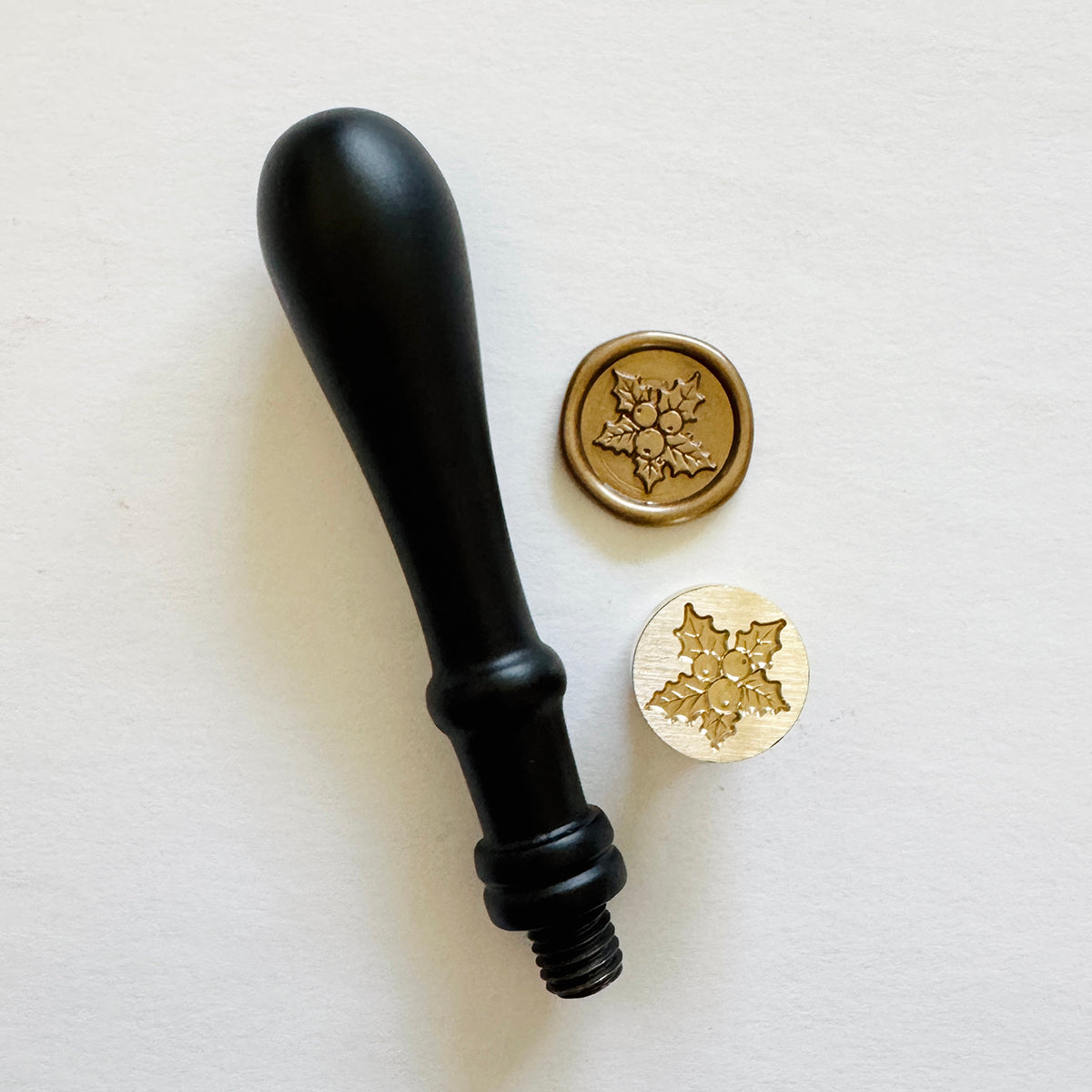 Mini Holly Wax Stamp