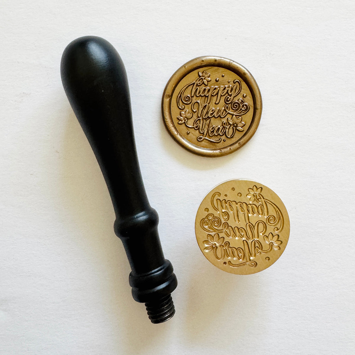 Happy New Year Wax Stamp