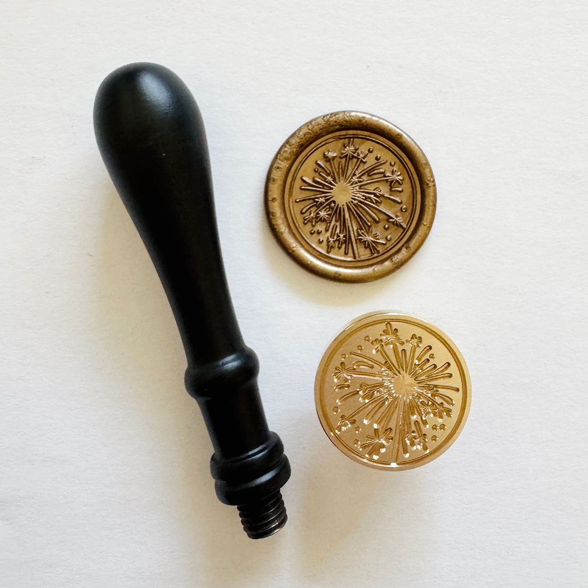 Midnight Sparkler Wax Stamp