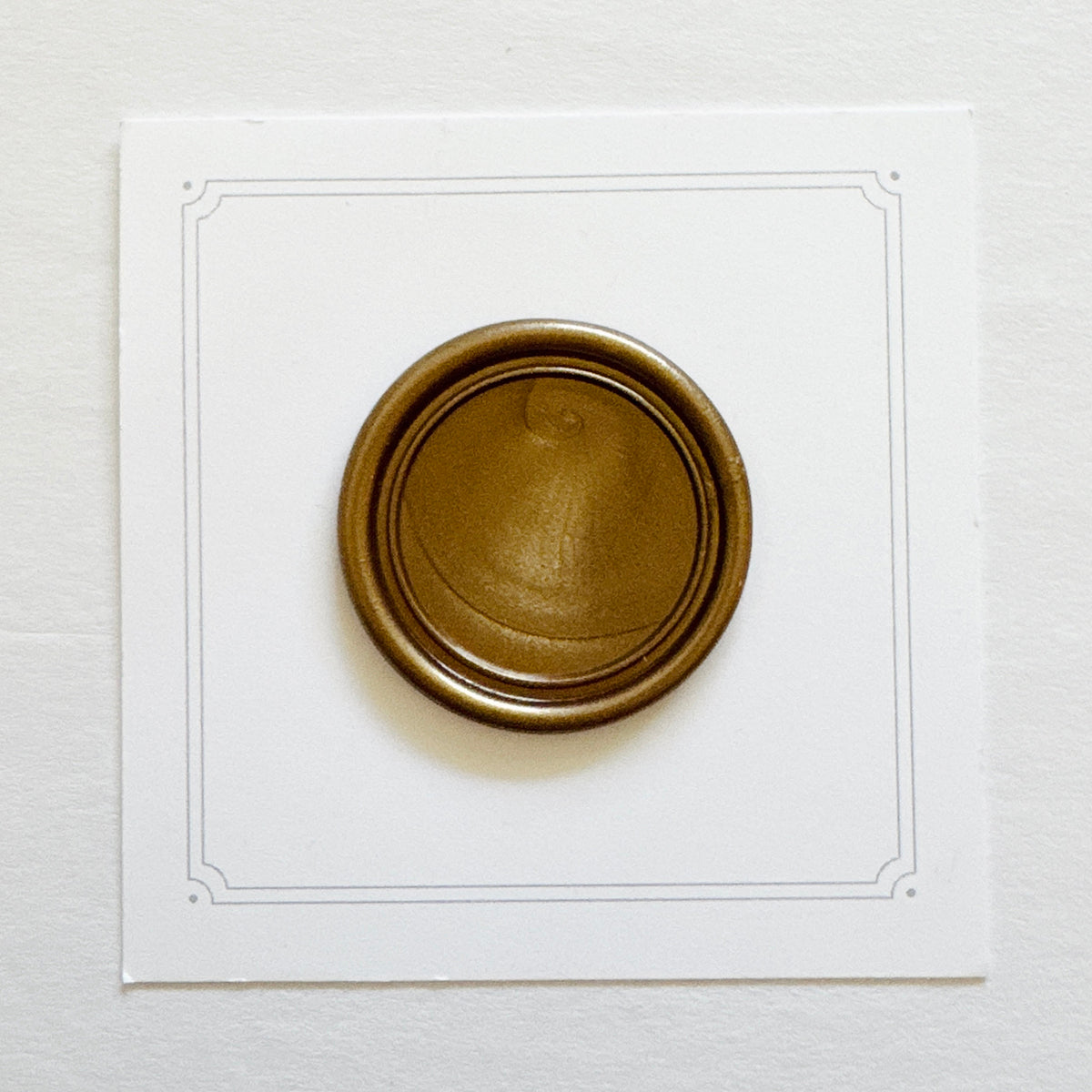 Classic Border Blank Wax Seal Stamp Set (Set of 3)