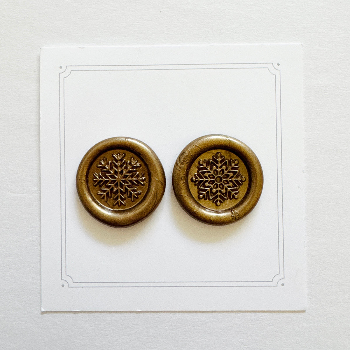 Mini Snowflakes Wax Seal Stamp