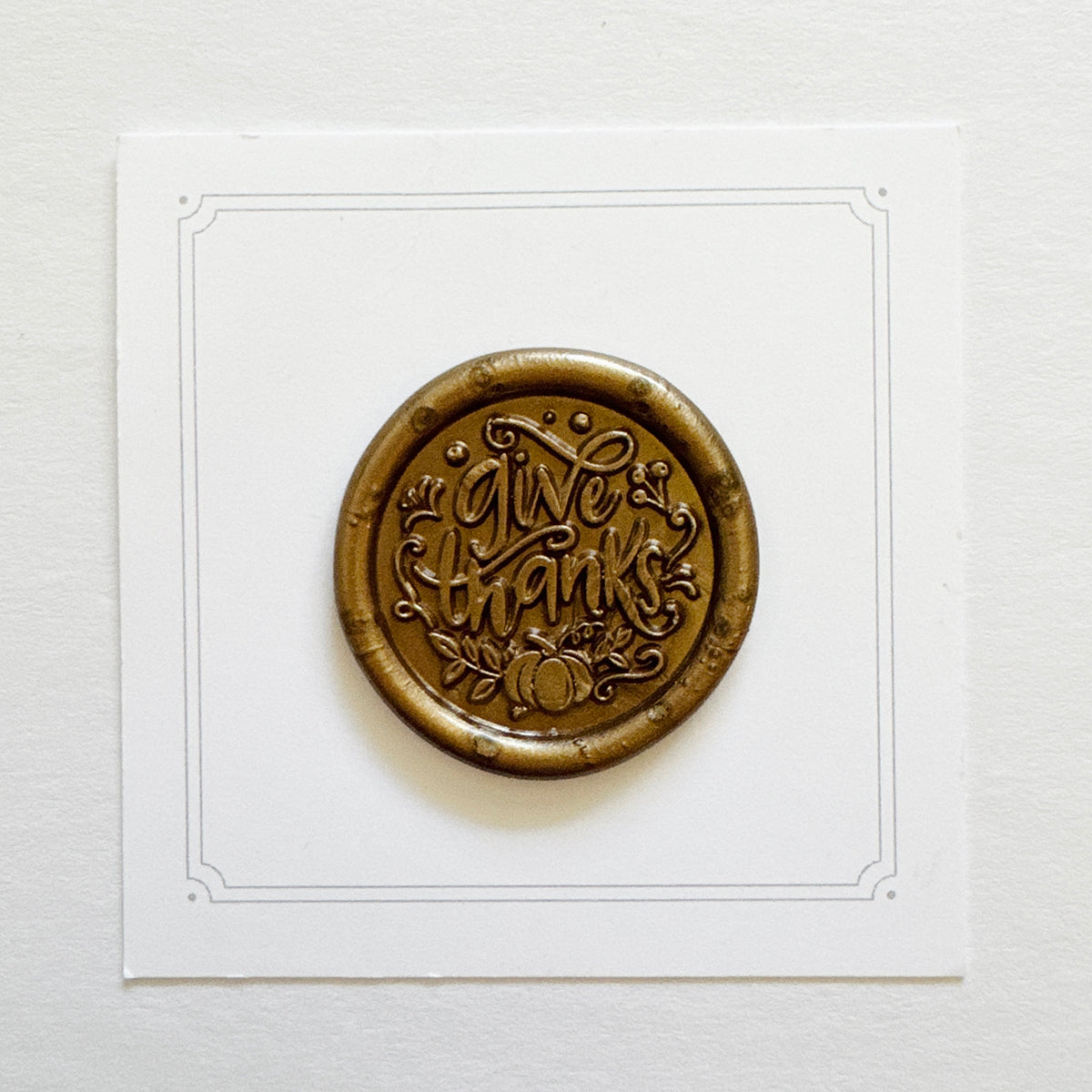Thanksgiving Wax Seal Stamp Set (Set of 3)