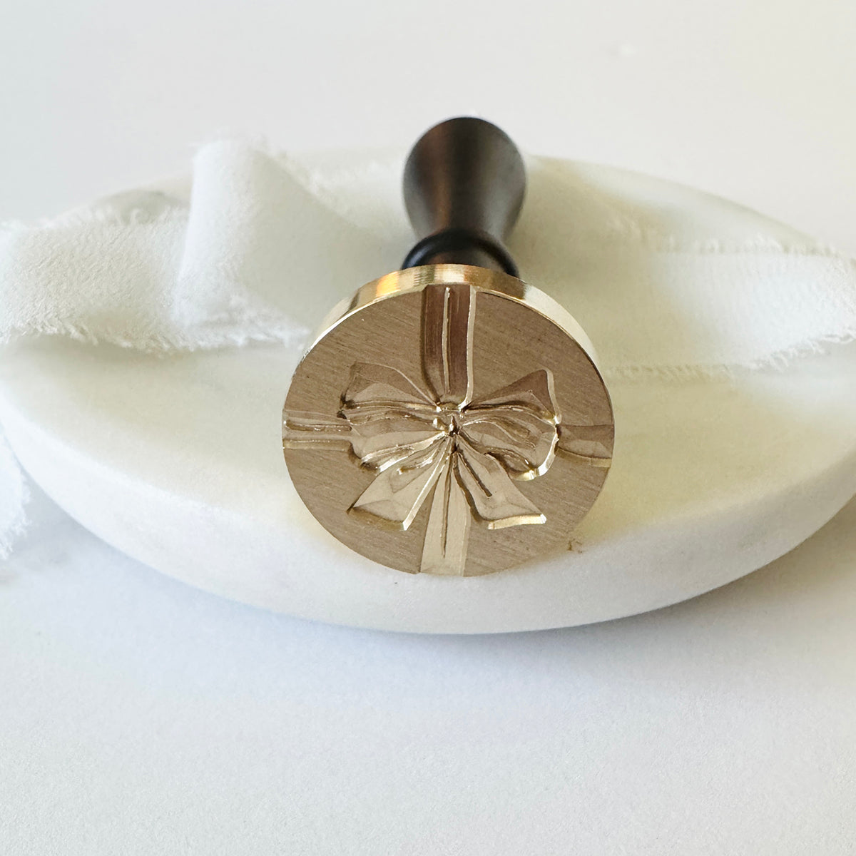 Elegant Bow Wax Stamp