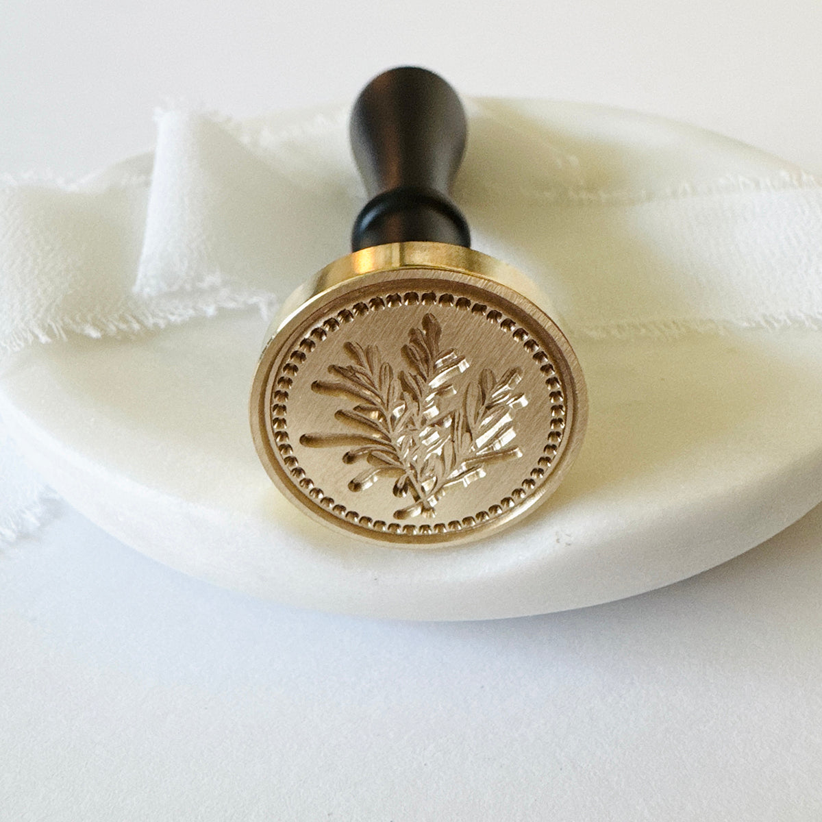 Rosemary Frame Wax Stamp