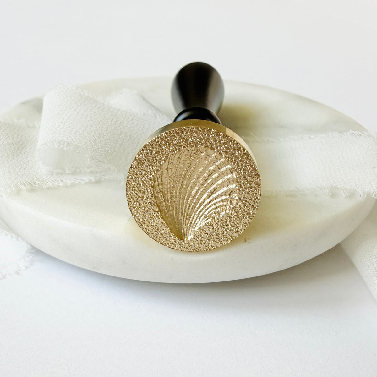 Fan Shell Wax Seal Stamp 3-D
