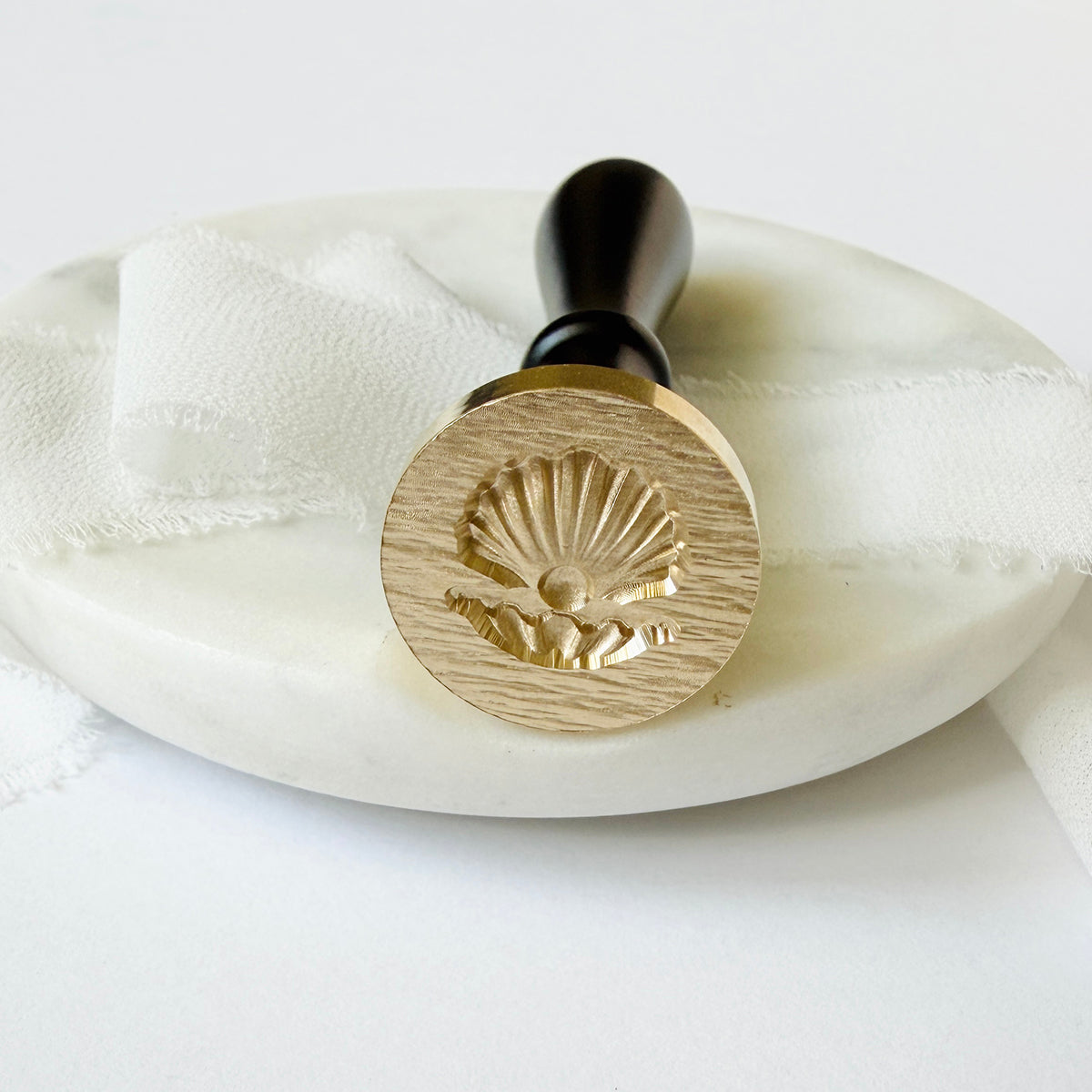 Hidden Pearl Wax Seal Stamp 3-D