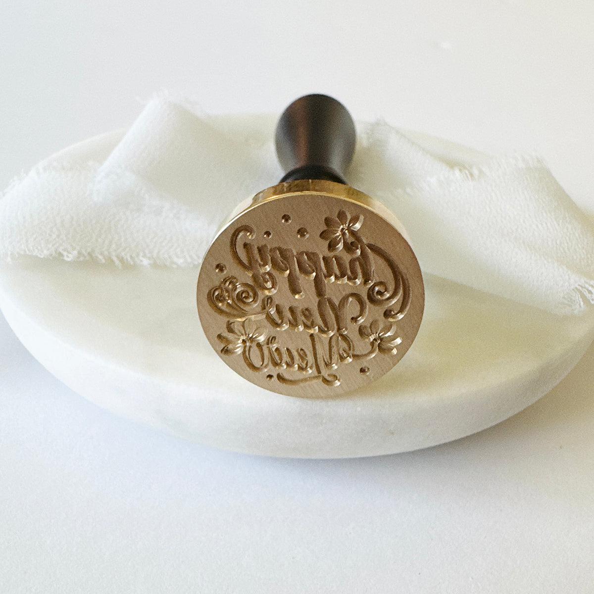 Happy New Year Wax Stamp
