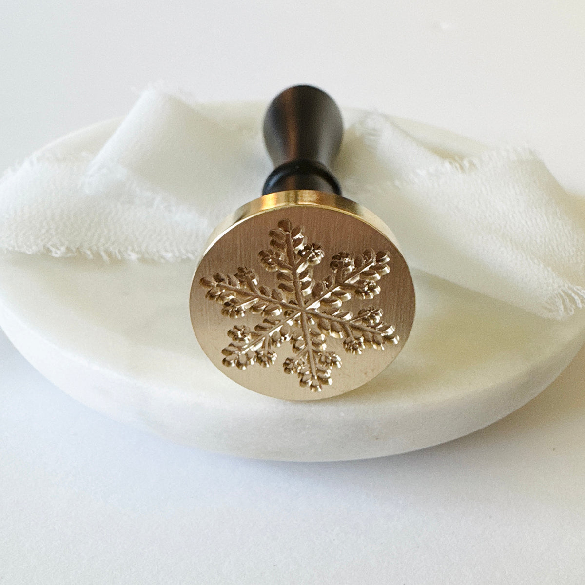 Snowflake Wax Seal Stamp Set (Set of 3)