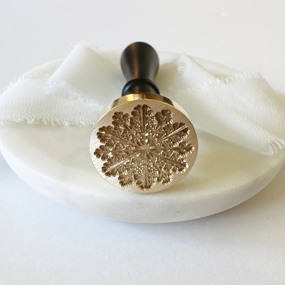 Snowflake Wax Seal Stamp Set (Set of 3)