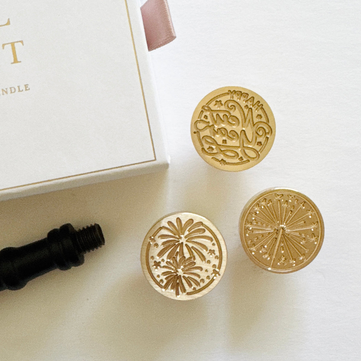 New Years Wax Seal Stamp Set (Set of 3)