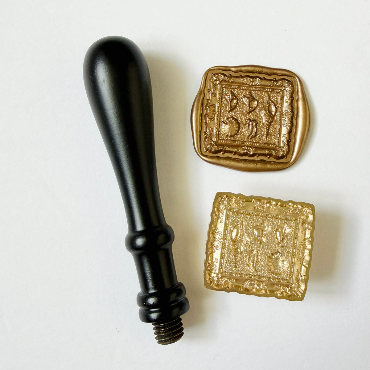 Framed Shells Wax Seal Stamp 3-D